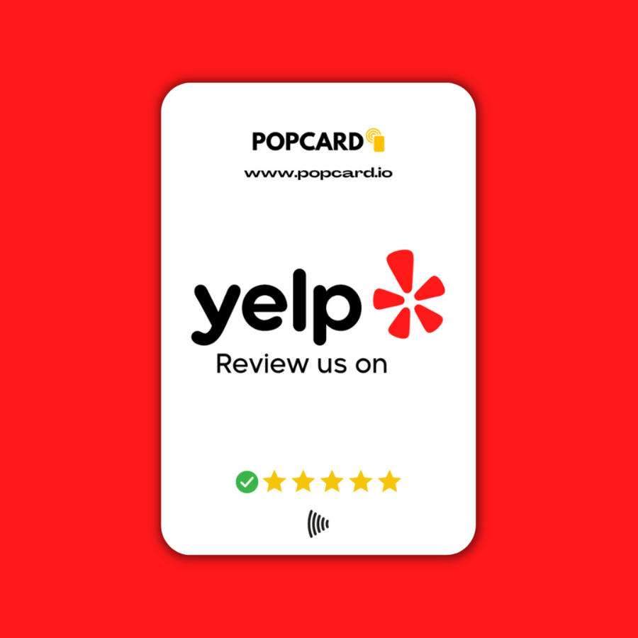 Popcard Yelp-anmeldelser