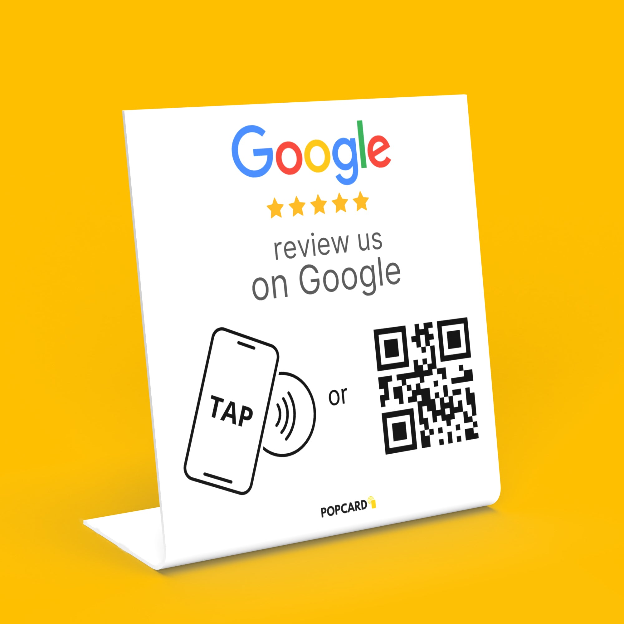 PopStand Google Reviews – POPCARD